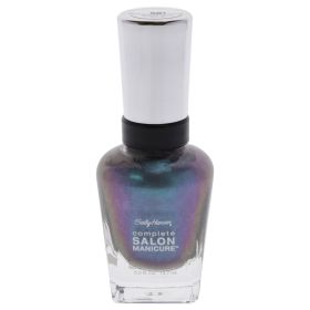 Complete Salon Manicure - 581 Black and Blue by Sally Hansen for Women - 0.5 oz Nail Polish