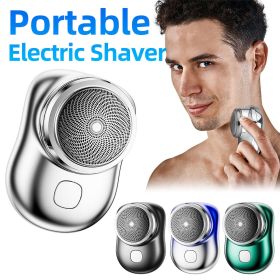 Electric Razor for Men; Mini Shave Portable Electric Shaver US Random Color