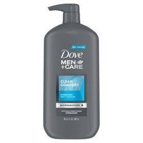 Dove Men+Care Body Wash and Face Wash Clean Comfort, 30 oz