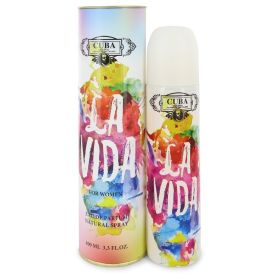 Cuba La Vida by Cuba Eau De Parfum Spray 3.3 oz
