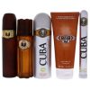 Cuba Gold Must Have by Cuba for Men - 5 Pc Gift Set 3.3oz EDT Spray; 1.17oz EDT Spray; 3.3oz After Shave; 6.7oz Body Spray; 6.7oz Shower Gel