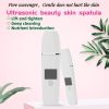 New ultrasonic peeling machine multifunctional facial blackhead peeling instrument into cleansing instrument pore cleaning instrument-White