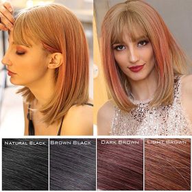 Fashion 3D Air Fringe Ultra-thin Seamless Fake Bang Wig Hair Extension Hairpiece (Color: 1)