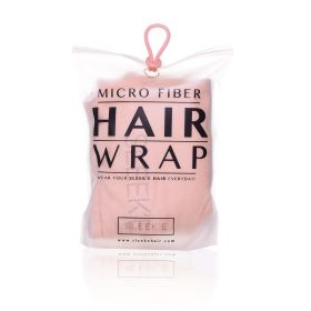 Sleek'e Microfiber Hair Wrap (Color: Baby Pink)