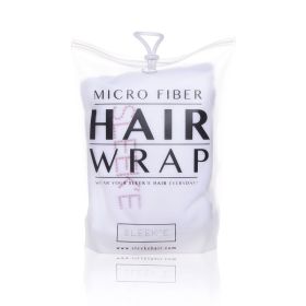 Sleek'e Microfiber Hair Wrap (Color: White)