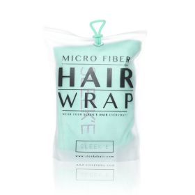Sleek'e Microfiber Hair Wrap (Color: Mint)