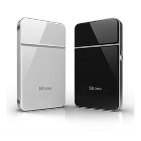 Chic Shaver - A Portable Travel USB Rechargeable Shaver (Color: BLACK)