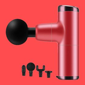 No More Sore Mini Massager And Muscle Toner (Color: Red)